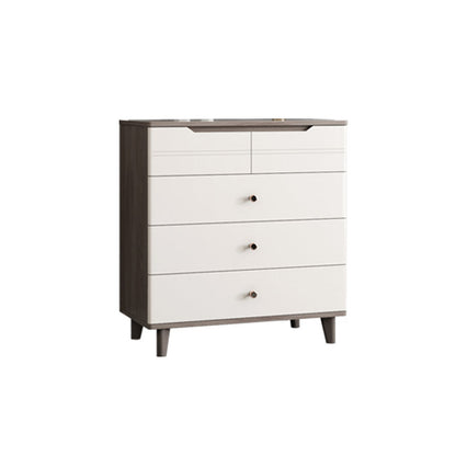 Rectangle Wooden Chest, Contemporary Accent Chest with Drawers 31"L x 16"W x 33"H Clearhalo 'Cabinets & Chests' 'cabinets_chests' 'furn' 'furn_cabinets_chests' 'Furniture' 'Living Room Furniture' 5860757