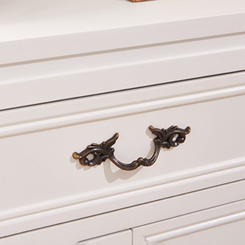 Gabinete de esquina de 34.65 ", gabinete de acento de madera contemporáneo