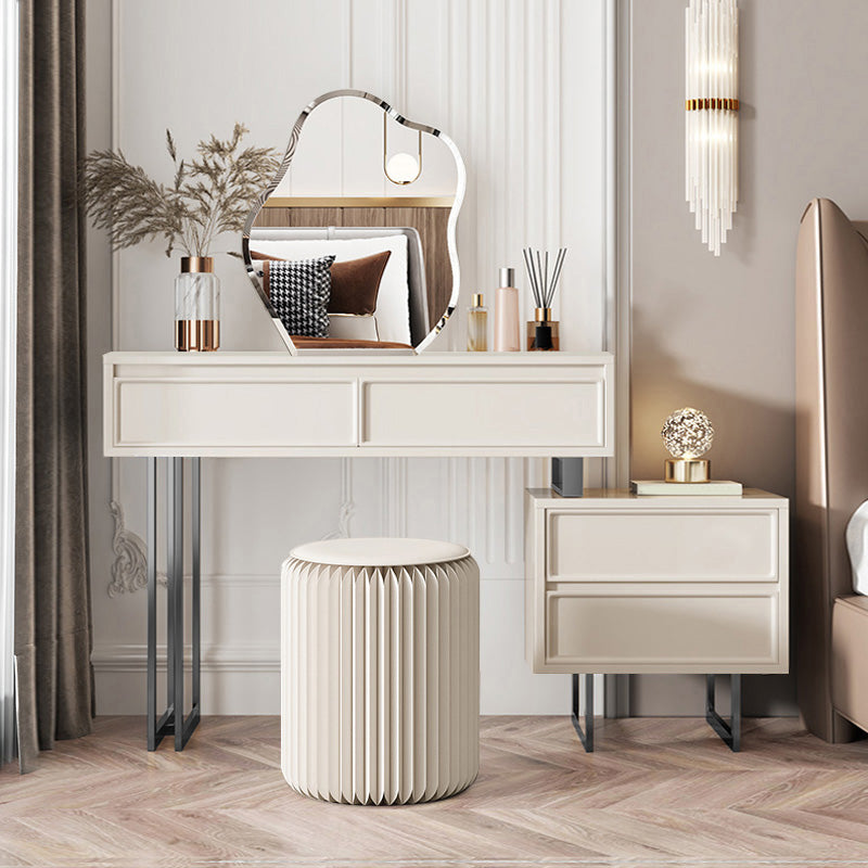 Tavolo da toeletta per vanity per trucco contemporaneo 4 cassetti
