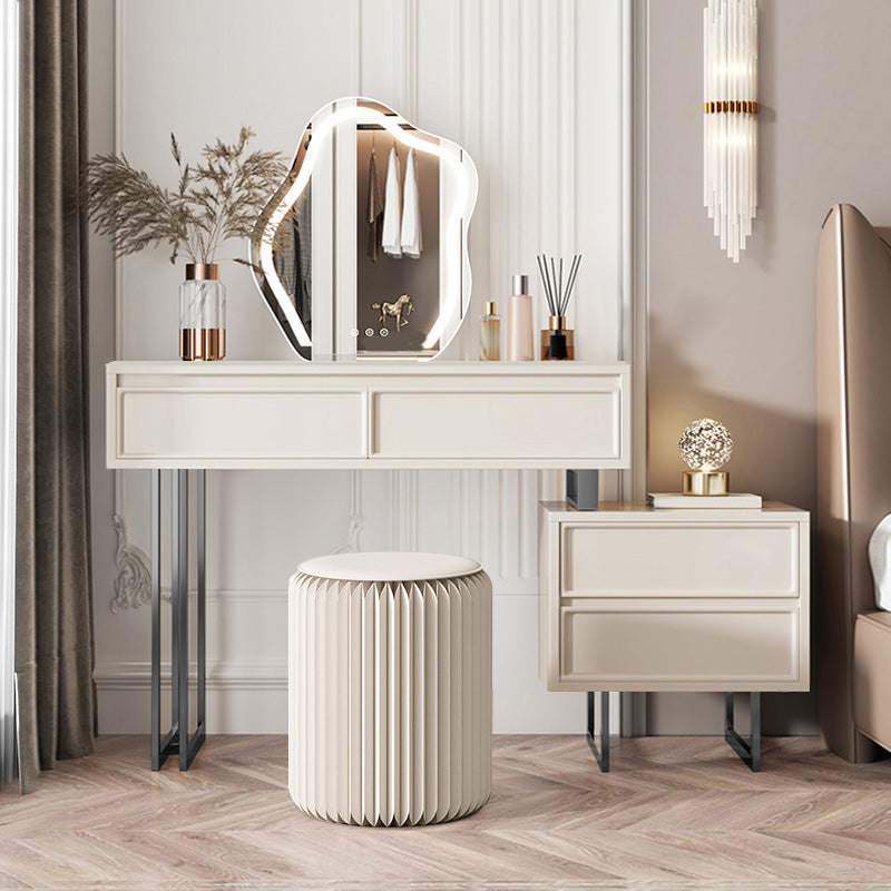 Tavolo da toeletta per vanity per trucco contemporaneo 4 cassetti
