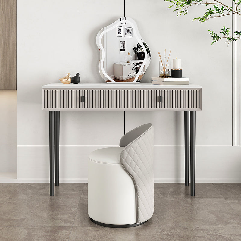 Tavolo da toeletta per vanità per trucco in legno massiccio glam