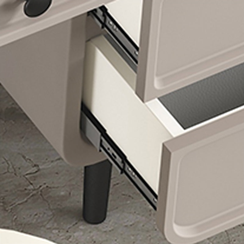 Glam Make -up Eitelkeitstisch mit Schieferoberteil, fester Holzverkederstisch