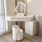Slate Top Makeup Vanity Set with Drawers, Glam Makeup Vanity Desk Table Clearhalo 'Bedroom Furniture' 'furn' 'furn_makeup_vanities' 'Furniture' 'Makeup Vanities' 'makeup_vanities' 5860917