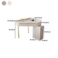 Slate Top Makeup Vanity Set with Drawers, Glam Makeup Vanity Desk Table Clearhalo 'Bedroom Furniture' 'furn' 'furn_makeup_vanities' 'Furniture' 'Makeup Vanities' 'makeup_vanities' 5860929