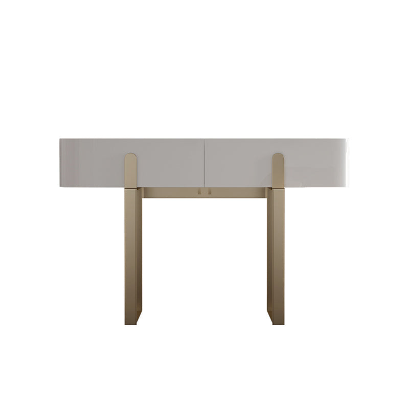 Tavolo da trucco da cambio a 2 cassetti set glam tavolo da toeletta in ardesia glam