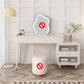 Glam White Vanity Dressing Table Slate Top Makeup Vanity Desk