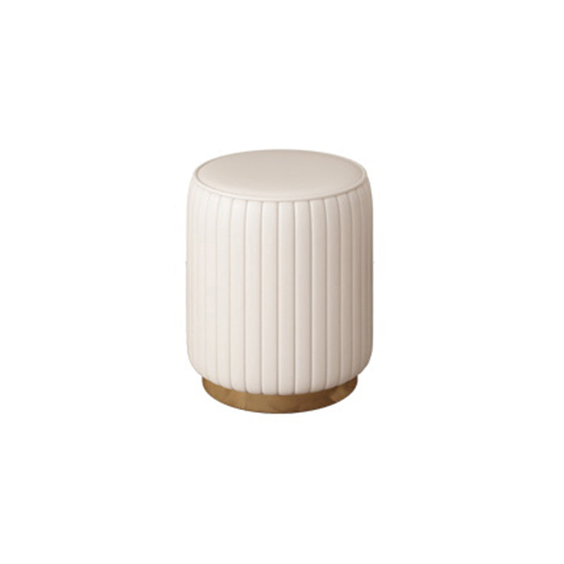 Glam White Vanity Dressing Table Slate Top Makeup Vanity Desk