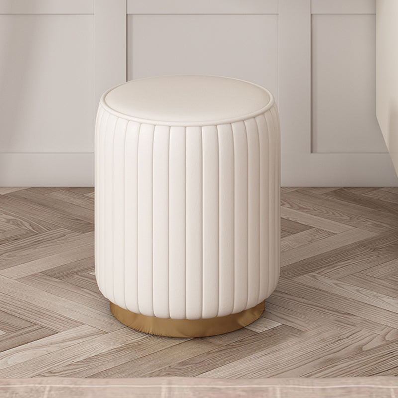 Glam White Vanity Dressing Table Slate Top Makeup Vanity Desk