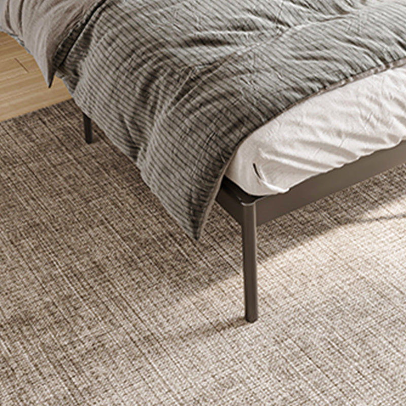 Glamour open frame bed met gebogen hoofdeinde, 48 "hoog metalen bed