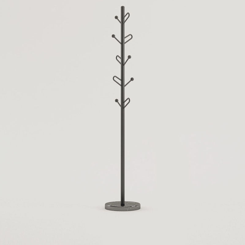 Glam Coat Rack Metal No Distressing Free Standing Entry Hall Tree Clearhalo 'Entry & Mudroom Furniture' 'furn' 'furn_hall_tree_coat_racks' 'Furniture' 'Hall Trees & Coat Racks' 'hall_tree_coat_racks' 5861313