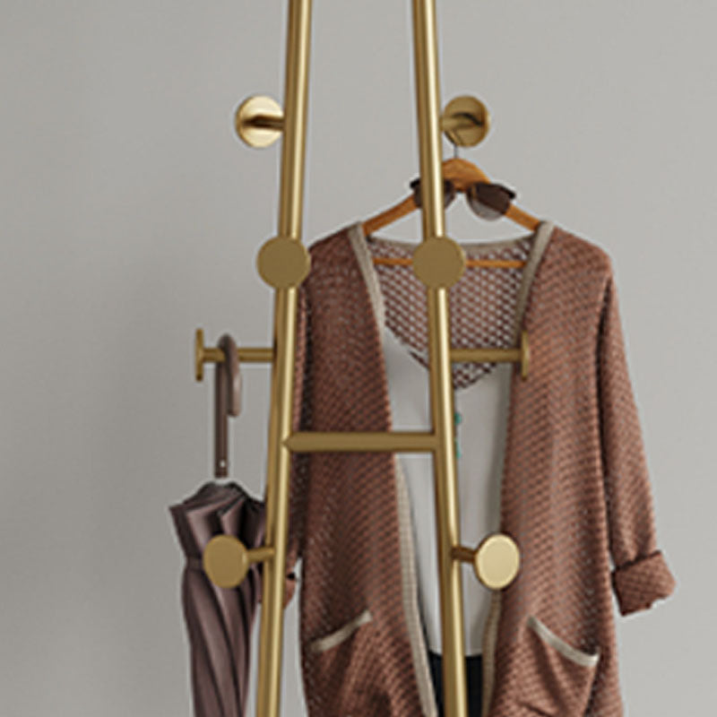 Zeitgenössischer Hall -Stand Keine belastenden Metallhaken enthalten freistehende Rackmetall