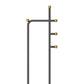 Contemporary Coat Hanger Metal Hooks Included No Distressing Free Standing Coat Rack Clearhalo 'Entry & Mudroom Furniture' 'furn' 'furn_hall_tree_coat_racks' 'Furniture' 'Hall Trees & Coat Racks' 'hall_tree_coat_racks' 5861478