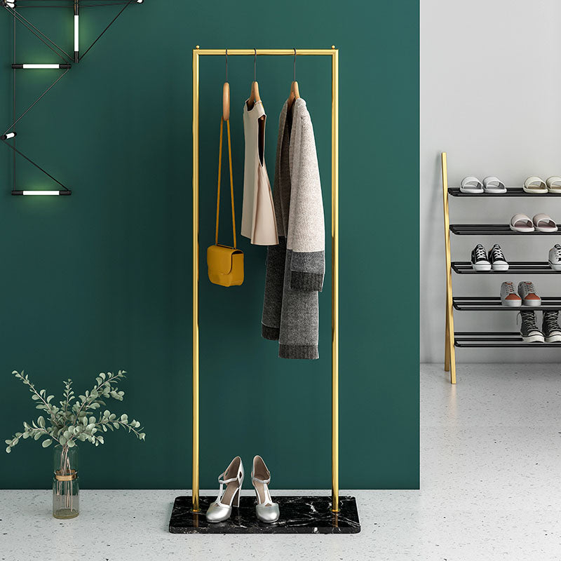 Zeitgenössischer Hall -Stand Metal ohne Bedrängnis freistehender Kleidungsstange