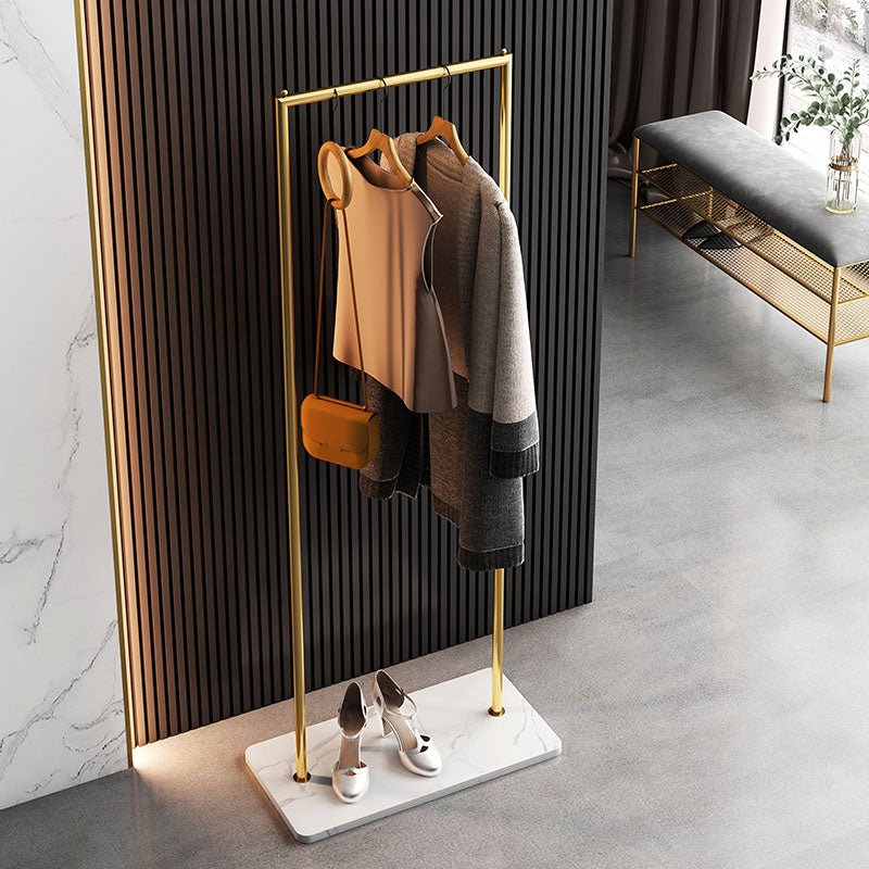 Zeitgenössischer Hall -Stand Metal ohne Bedrängnis freistehender Kleidungsstange