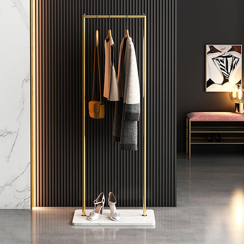 Zeitgenössischer Hall -Stand Metal ohne Bedrängnis freistehender Kleidungsstange