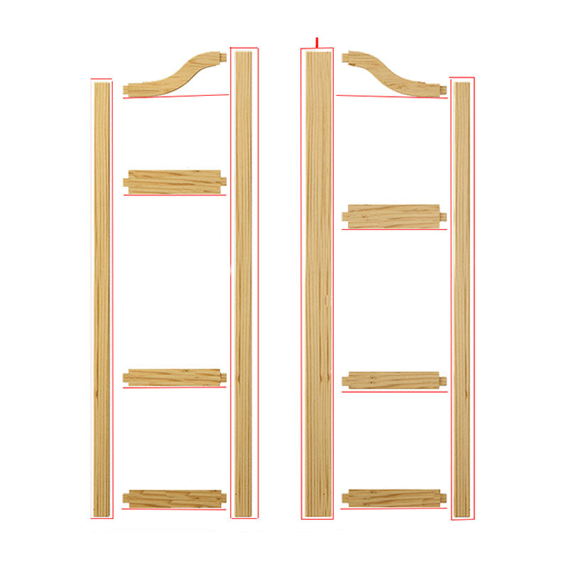 Modern Pine Wood Coat Hanger Hooks Storage Shelves Coat Rack in Living Room Clearhalo 'Entry & Mudroom Furniture' 'furn' 'furn_hall_tree_coat_racks' 'Furniture' 'Hall Trees & Coat Racks' 'hall_tree_coat_racks' 5861704