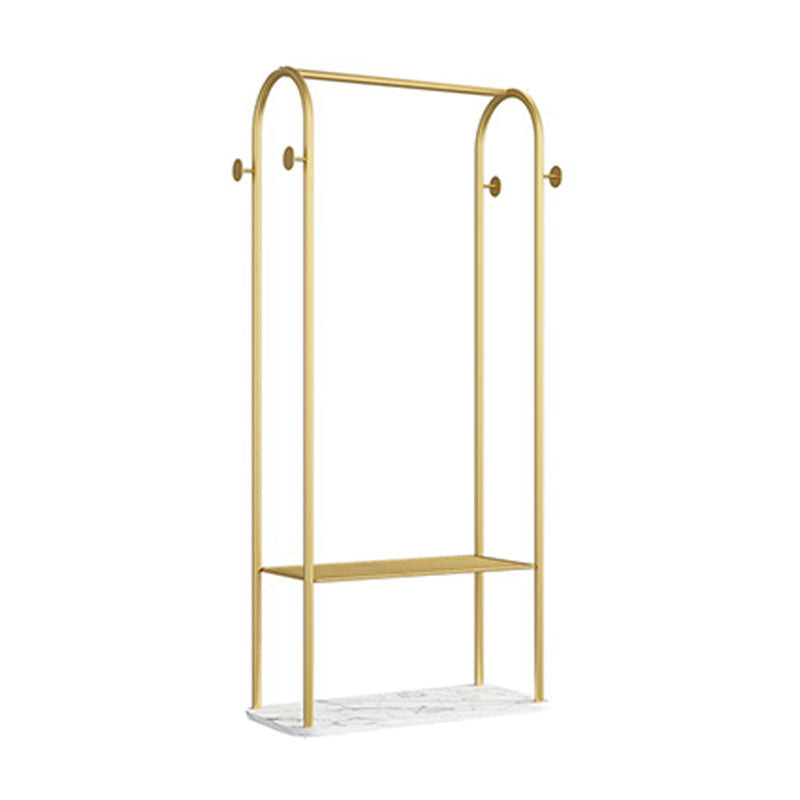 Gorgeous Coat Rack Metal Hall Stand Hooks Storage Shelf Coat Hanger ...