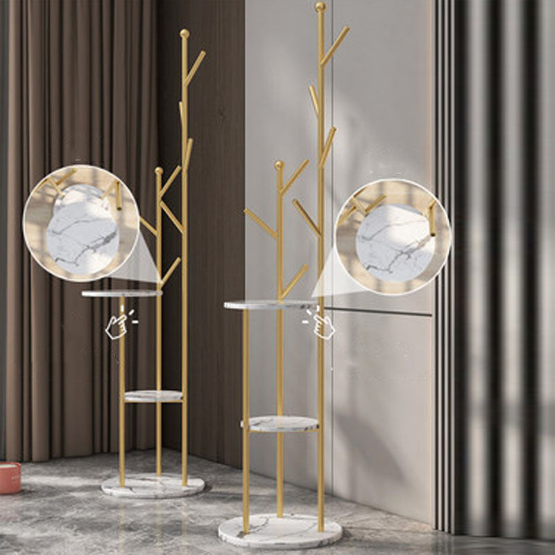 Glamargträger Freistehende Regale und Messdoßhaken Metallhalle Ständer mit Schieferbasis