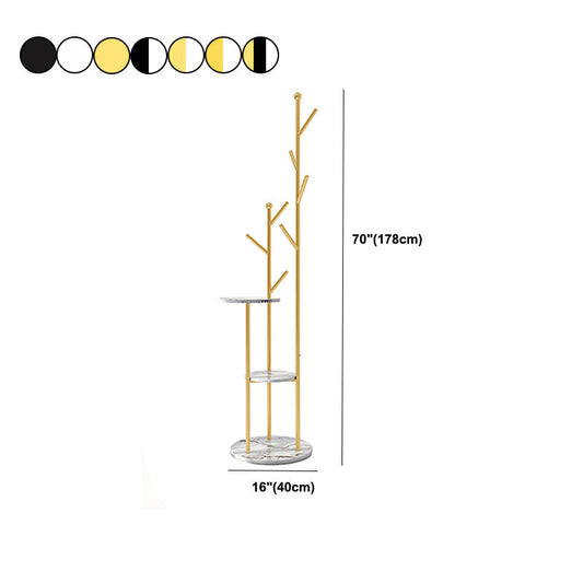 Glamargträger Freistehende Regale und Messdoßhaken Metallhalle Ständer mit Schieferbasis