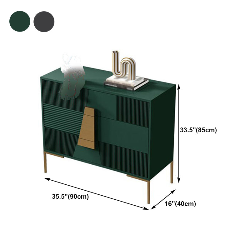 Luxury Style Multi Drawer Buffet Table Wood Top Dining Sideboard for Living Room Clearhalo 'buffet_sideboard' 'Buffets & Sideboards' 'furn' 'furn_buffet_sideboard' 'Furniture' 'Kitchen & Dining Furniture' 5862218