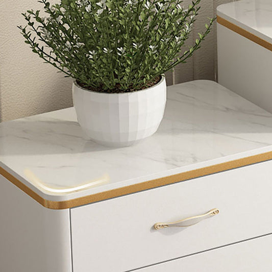 Artificial Wood Dining Room Sideboard Cabinet Modern Buffet Server Cabinet with Drawers Clearhalo 'buffet_sideboard' 'Buffets & Sideboards' 'furn' 'furn_buffet_sideboard' 'Furniture' 'Kitchen & Dining Furniture' 5862295