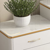 Artificial Wood Dining Room Sideboard Cabinet Modern Buffet Server Cabinet with Drawers Clearhalo 'buffet_sideboard' 'Buffets & Sideboards' 'furn' 'furn_buffet_sideboard' 'Furniture' 'Kitchen & Dining Furniture' 5862295