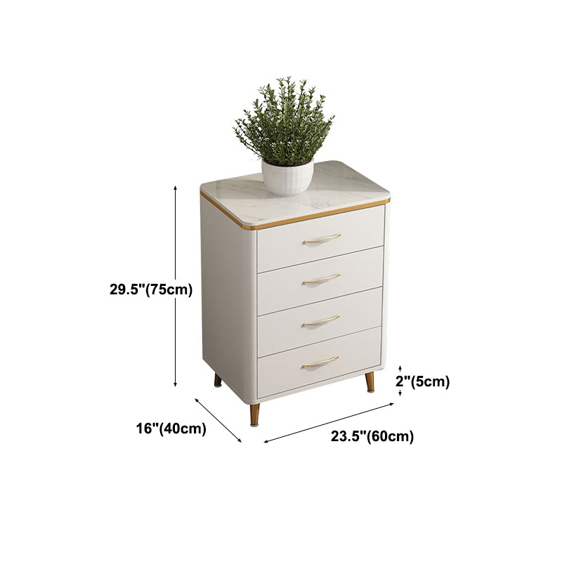 Artificial Wood Dining Room Sideboard Cabinet Modern Buffet Server Cabinet with Drawers Clearhalo 'buffet_sideboard' 'Buffets & Sideboards' 'furn' 'furn_buffet_sideboard' 'Furniture' 'Kitchen & Dining Furniture' 5862302