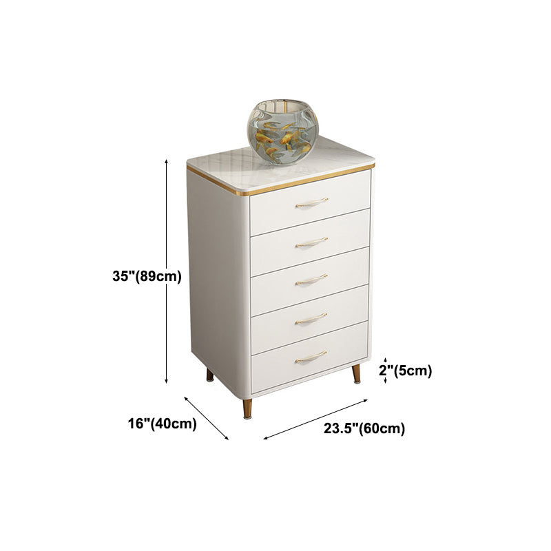 Artificial Wood Dining Room Sideboard Cabinet Modern Buffet Server Cabinet with Drawers Clearhalo 'buffet_sideboard' 'Buffets & Sideboards' 'furn' 'furn_buffet_sideboard' 'Furniture' 'Kitchen & Dining Furniture' 5862303