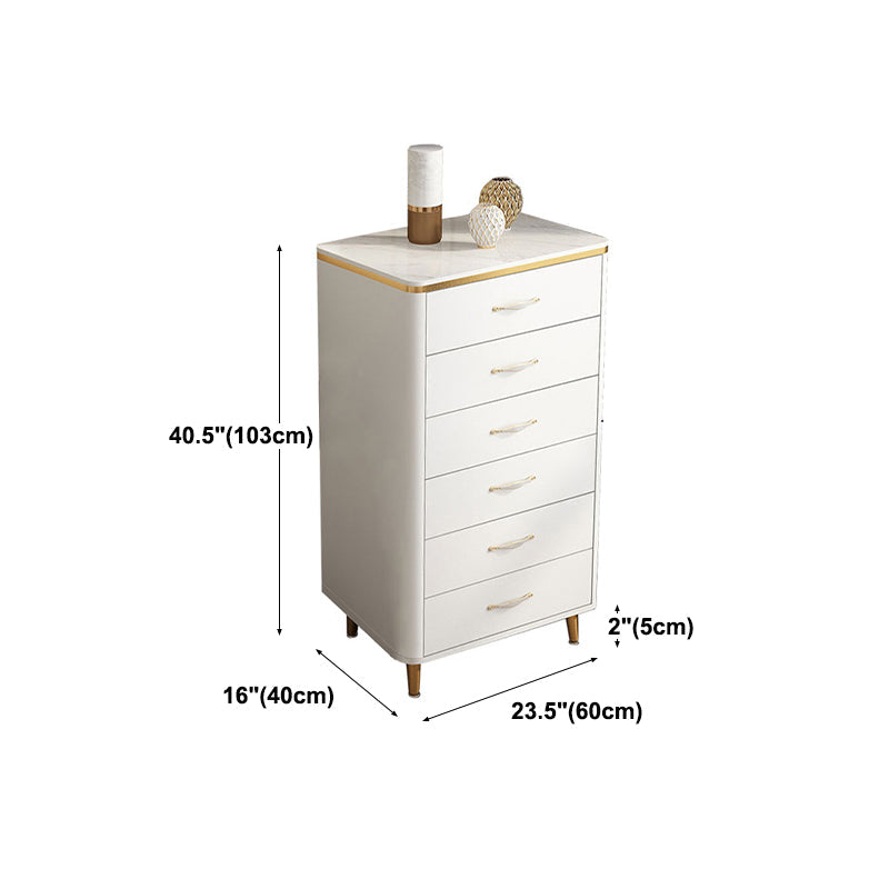 Artificial Wood Dining Room Sideboard Cabinet Modern Buffet Server Cabinet with Drawers Clearhalo 'buffet_sideboard' 'Buffets & Sideboards' 'furn' 'furn_buffet_sideboard' 'Furniture' 'Kitchen & Dining Furniture' 5862304