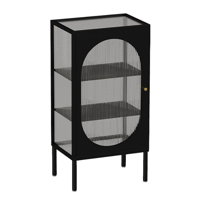 20 "brede ijzeren dressoir moderne glazen deuren kasten eetserver voor woonkamer