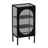 20 "brede ijzeren dressoir moderne glazen deuren kasten eetserver voor woonkamer