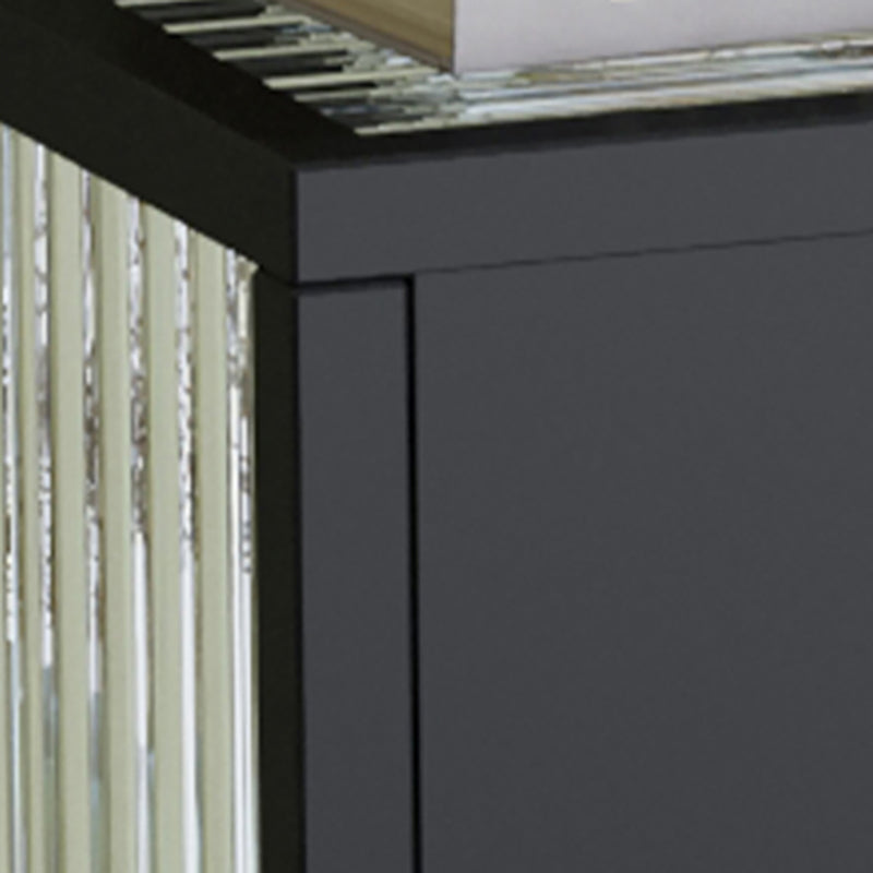 20 "brede ijzeren dressoir moderne glazen deuren kasten eetserver voor woonkamer