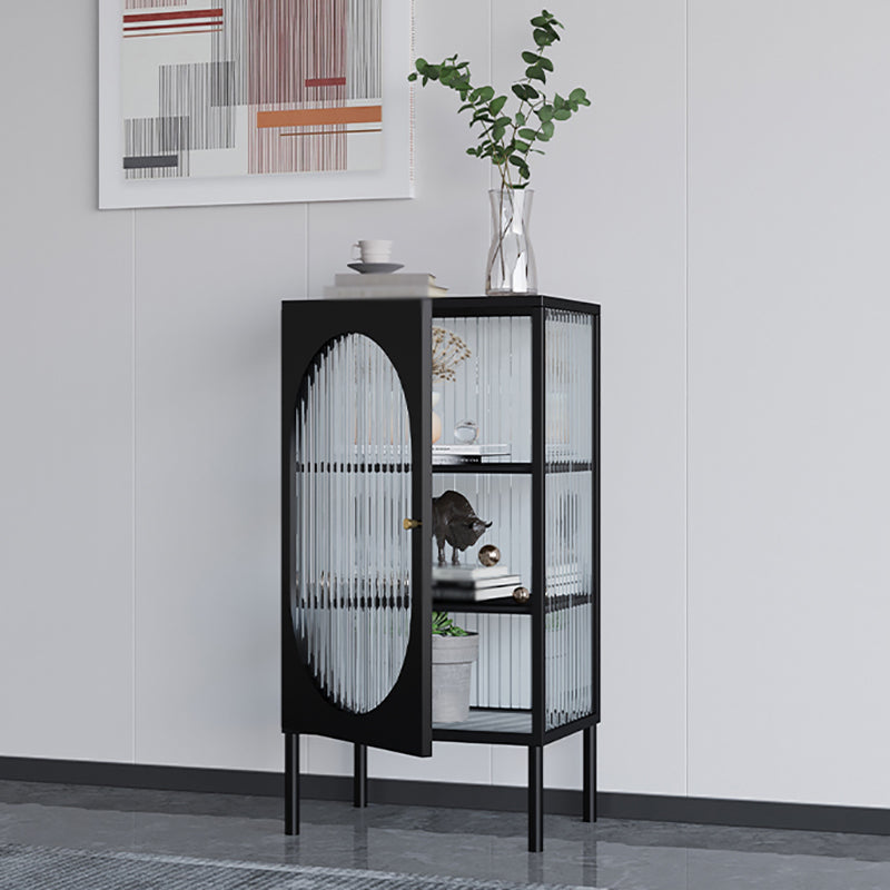 20 "brede ijzeren dressoir moderne glazen deuren kasten eetserver voor woonkamer