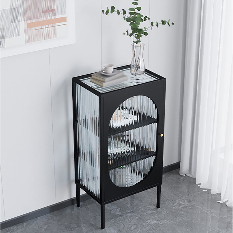 20 "brede ijzeren dressoir moderne glazen deuren kasten eetserver voor woonkamer