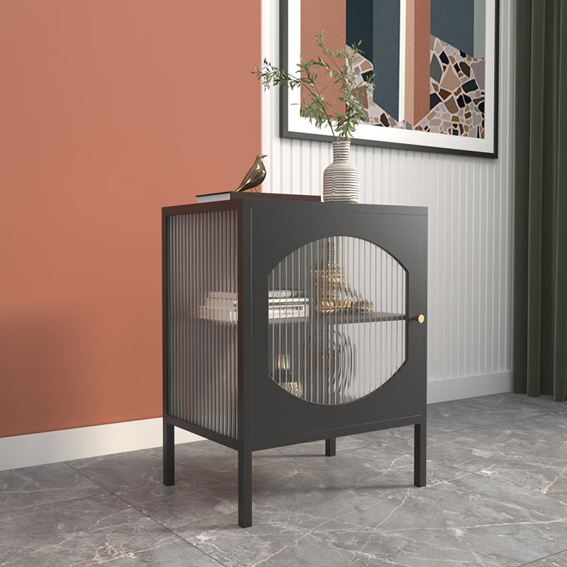 20 "brede ijzeren dressoir moderne glazen deuren kasten eetserver voor woonkamer