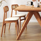 Rectangle Dining Site Table Modern Style Solid Wood Dining Room Furniture