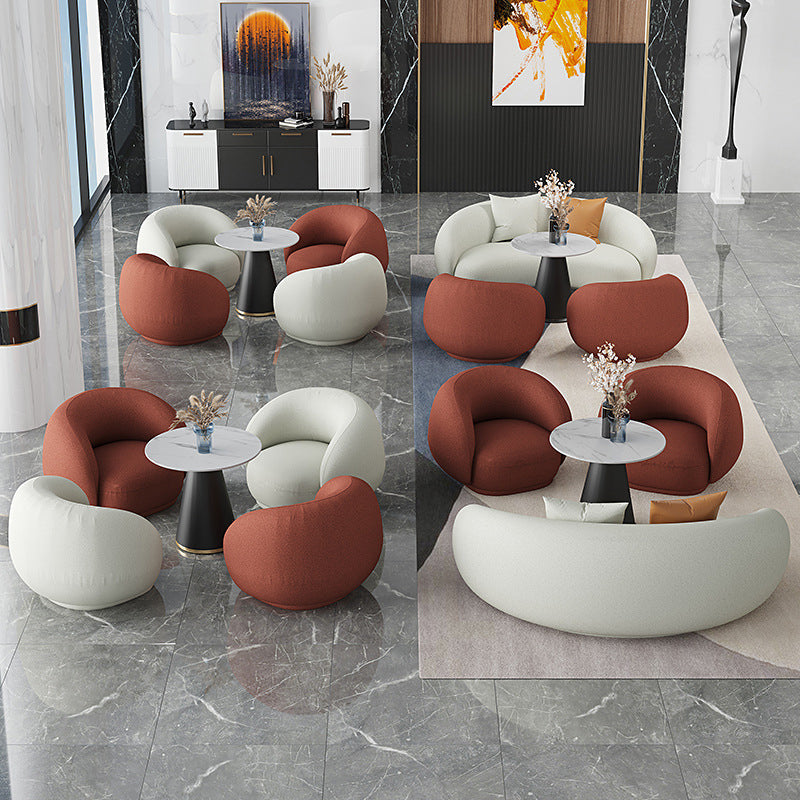 Black Metal Base Traditional Luxury Round Table Sintered Stone Dining Table with Pedestal Clearhalo 'Dining Tables & Seating' 'Dining Tables' 'dining_table' 'furn' 'furn_dining_table' 'Furniture' 'Kitchen & Dining Furniture' 5862624