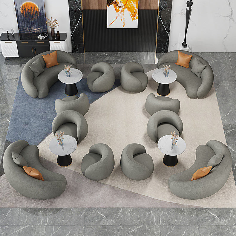 Black Metal Base Traditional Luxury Round Table Sintered Stone Dining Table with Pedestal Clearhalo 'Dining Tables & Seating' 'Dining Tables' 'dining_table' 'furn' 'furn_dining_table' 'Furniture' 'Kitchen & Dining Furniture' 5862631