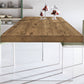 Modern Style Dining Table Rectangle Solid Wood Table for Home Kitchen