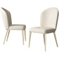 Parsons Armless Dining Chairs Glam Dining Side Chair for Home Clearhalo 'Dining Chairs' 'Dining Tables & Seating' 'dining_chair' 'furn' 'furn_dining_chair' 'Furniture' 'Kitchen & Dining Furniture' 5862895