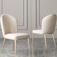 Parsons Armless Dining Chairs Glam Dining Side Chair for Home Clearhalo 'Dining Chairs' 'Dining Tables & Seating' 'dining_chair' 'furn' 'furn_dining_chair' 'Furniture' 'Kitchen & Dining Furniture' 5862907