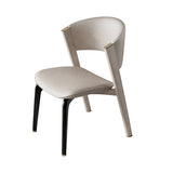 Open rug dineren accentstoel gestoffeerde eetkamerstoel voor huis