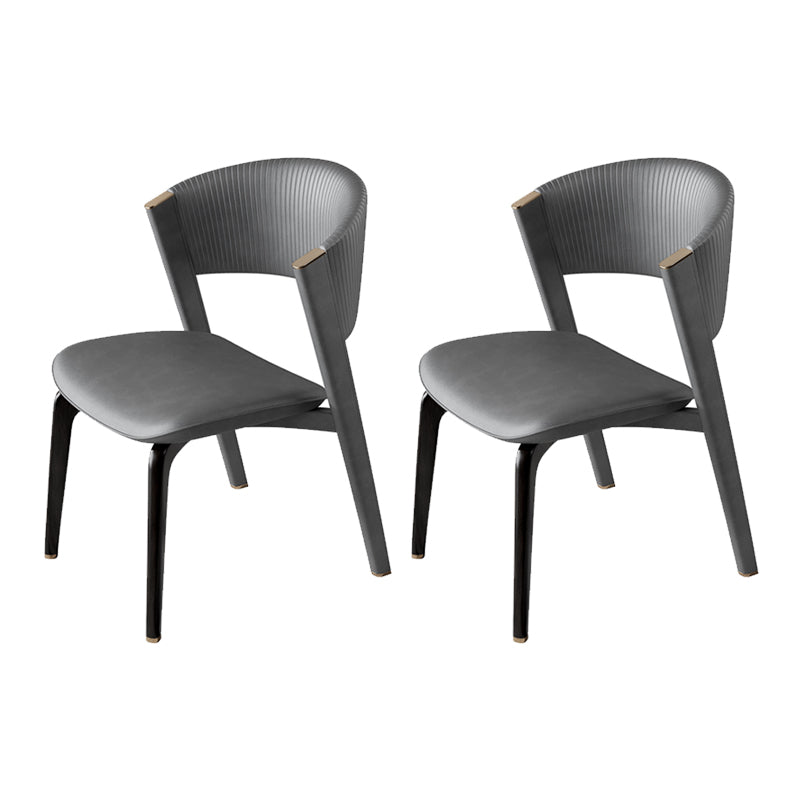 Open rug dineren accentstoel gestoffeerde eetkamerstoel voor huis