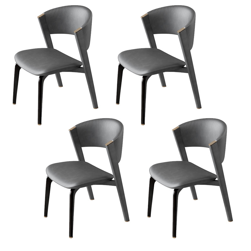 Open rug dineren accentstoel gestoffeerde eetkamerstoel voor huis