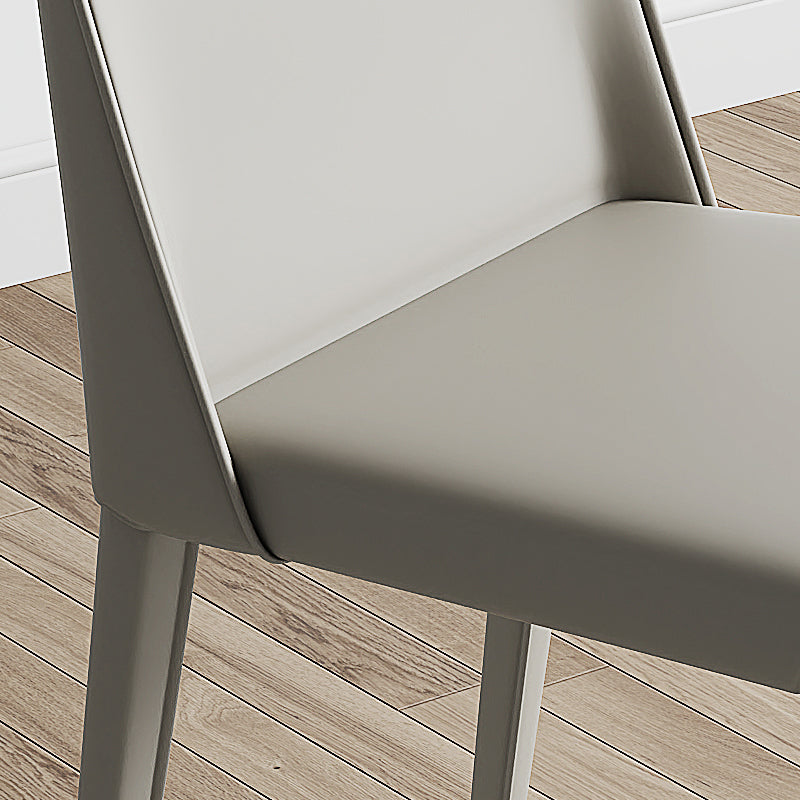 Sedie da pranzo con parte bassa contemporanea sedia laterale inoltre in pelle