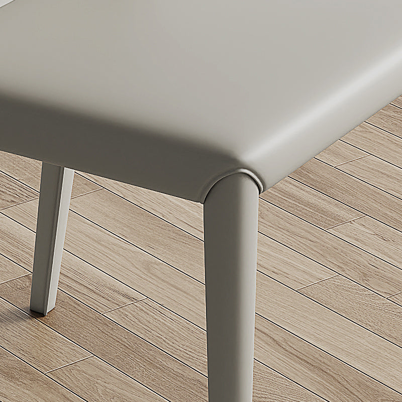 Sedie da pranzo con parte bassa contemporanea sedia laterale inoltre in pelle