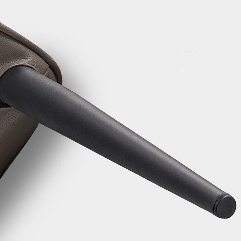 Industriële armloze eetkamerstoelen Faux Leather Wingback zijstoel