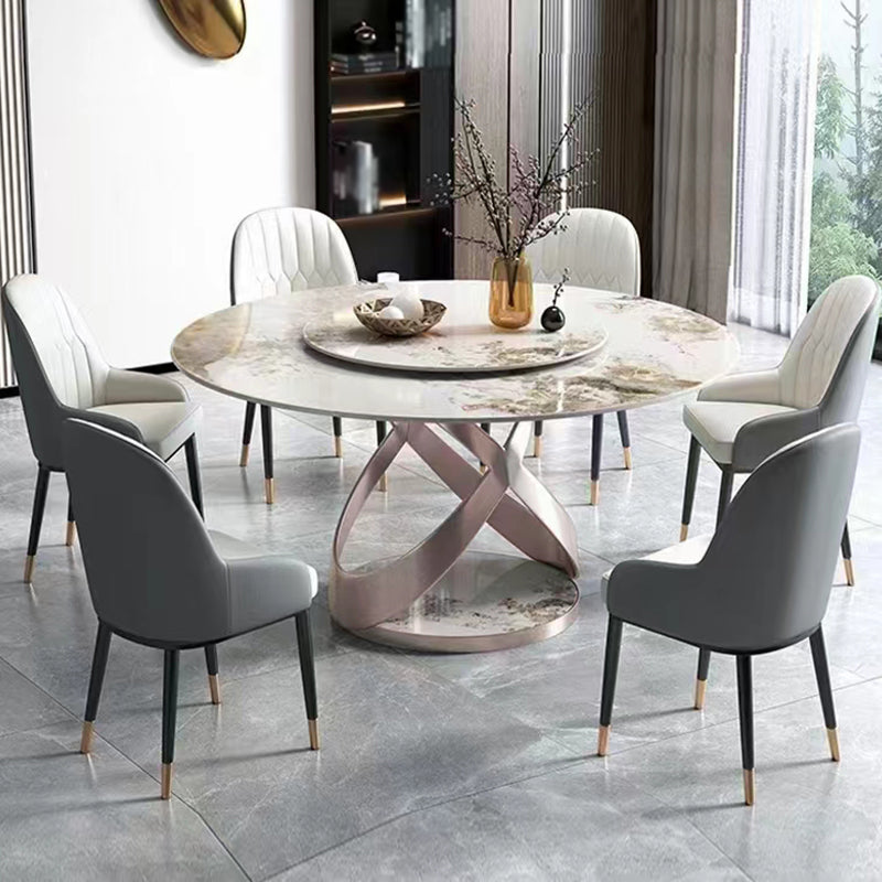 Contemporary Faux Leather Dining Chairs Parsons Armless Dining Chairs Clearhalo 'Dining Chairs' 'Dining Tables & Seating' 'dining_chair' 'furn' 'furn_dining_chair' 'Furniture' 'Kitchen & Dining Furniture' 5863328