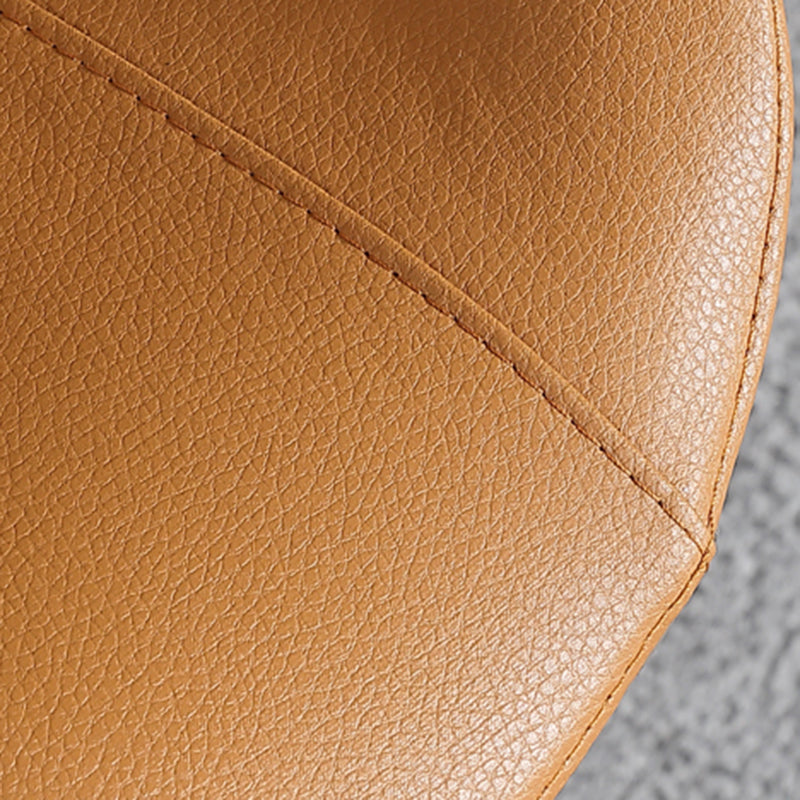 Chaises de salle à manger contemporaines chaises de salle à manger sans bras en cuir pour la maison