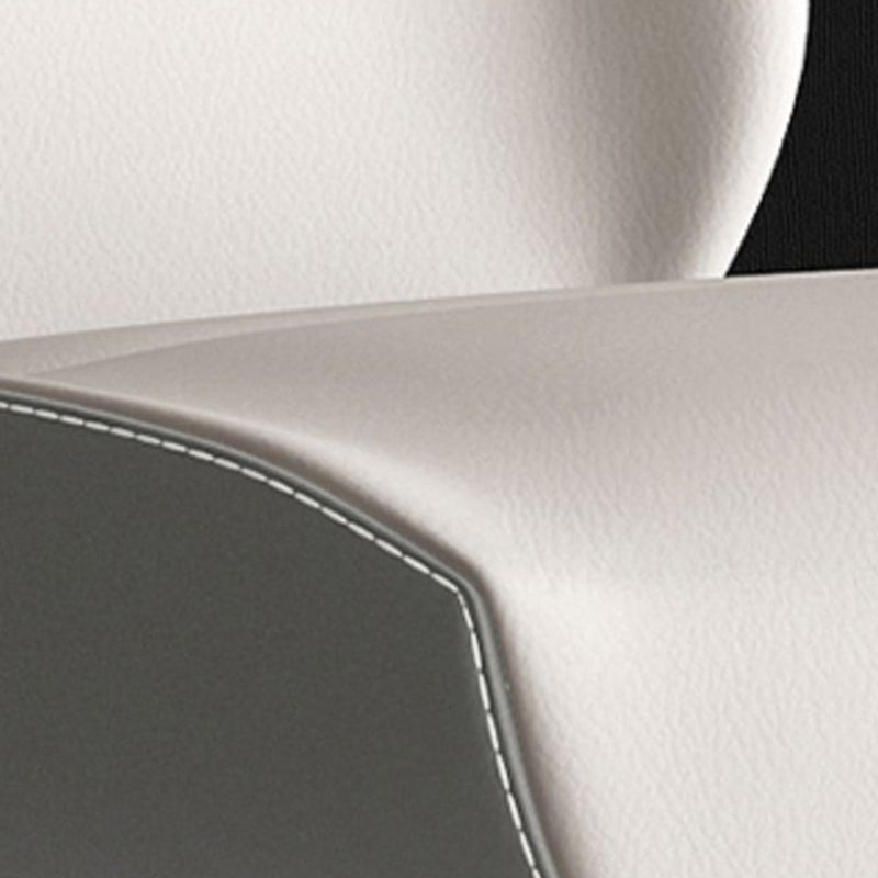 Contemporary Dining Chairs Armless Dining Chair with Metal Legs for Kitchen Clearhalo 'Dining Chairs' 'Dining Tables & Seating' 'dining_chair' 'furn' 'furn_dining_chair' 'Furniture' 'Kitchen & Dining Furniture' 5863409